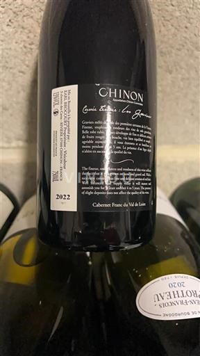 Loiretal Chinon EARL Brocourt Les Graviers 2022