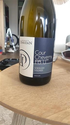 Údolí Loiry Cour-cheverny Benoit Daridan Vieilles Vignes Neročník