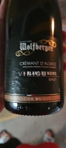 Elzas Crémant d'Alsace Wolfberger Expression Unique Niet-geïntegreerd