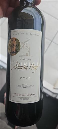 Bordeaux Blaye-côtes-de-bordeaux Château Moulin Neuf 2022