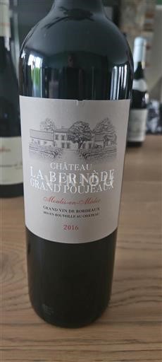 Bordeaux Moulis-en-Médoc Château La Bernède Grand Poujeaux 2016