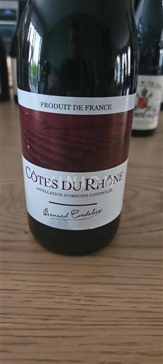 Údolí Rhôny Côtes-du-Rhône Bernard Cordelier Neročník