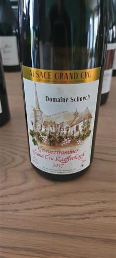 Alsace Alsace Grand Cru Grand Cru Domaine Schoech Gewurztraminer Grand Cru Kaefferkopf 2017