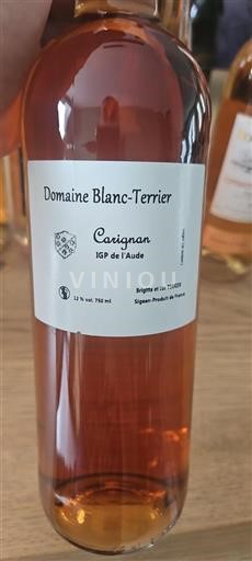 Languedoc Ospecificerad Domaine Blanc-Terrier Carignan Icke årgångsbetecknad