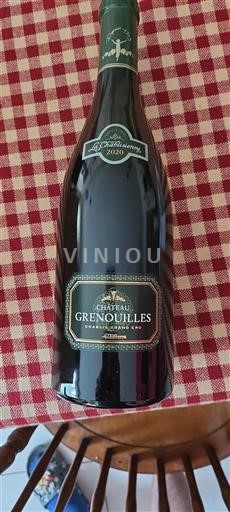 Burgundi Chablis Grand Cru Château Grenouilles 2020