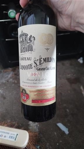 Bordeaux Saint-Émilion Grand Cru Château Laniote 2011