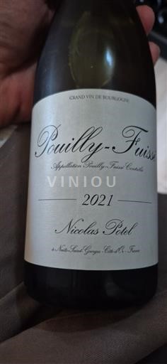 Bourgondië Pouilly-fuissé Nicolas Potel 2021