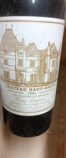 Bordeaux Pessac-Léognan Grand Cru Château Haut-Brion 2001