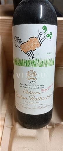 Bordeaux Pauillac Grand Cru Château Mouton Rothschild 1999