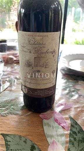 Bordeaux Château Tour de Barbereau 2015