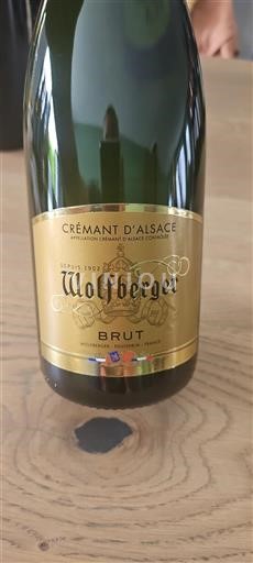 Alsácia Crémant da Alsácia Wolfberger Brut Não Sazonado