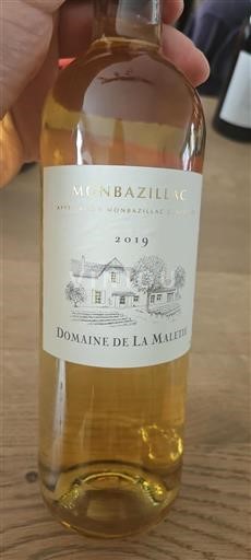 Zuidwest-Frankrijk Monbazillac Domaine La Maletie 2019