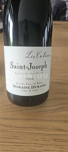 Rhônevallei Saint-Joseph Domaine Durand Les Coteaux 2020