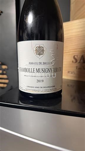 Vin Rouge sec Abbaye de Brully 2019 France Bourgogne Premier Cru