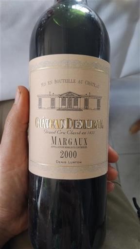 Bordeaux Margaux Grand Cru Classé Château Desmirail 2000