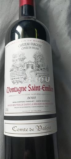 Bordeaux Montagne Saint-Émilion Château Farguet du Relais 2023