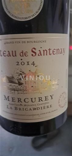 Burgundy Mercurey Château Santenay La Brigadière 2014