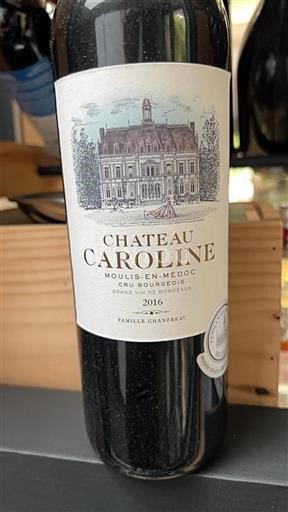 Bordeaux Moulis-en-Médoc Cru Bourgeois Caroline 2016