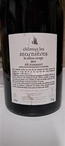 South West Pécharmant Château Les Marnières Le Sillon Rouge 2015