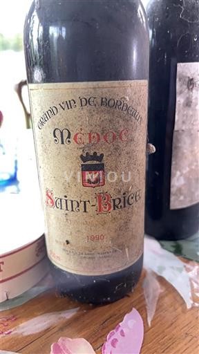 Bordeaux Médoc Saint Brice 1990
