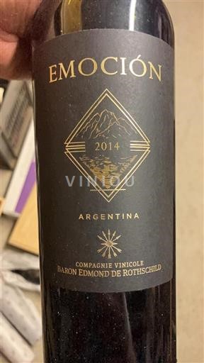 Mendoza Non specificato Compagnie Vinicole Baron Edmond de Rothschild Emoción 2014