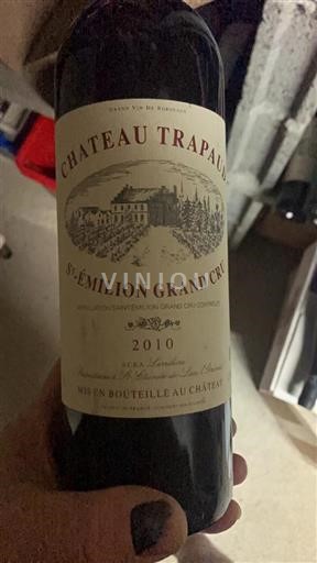 Bordeaux Saint-Émilion Grand Cru Grand Cru Trapaud 2010