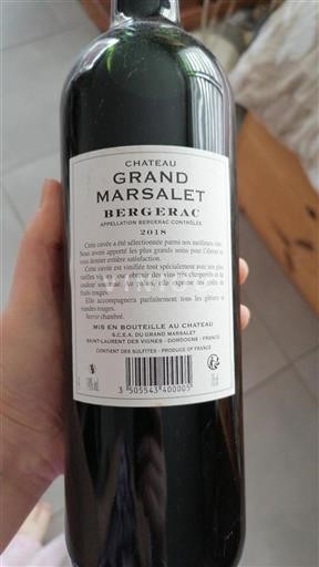 Jihozápad Bergerac Château Grand Marsalet 2018