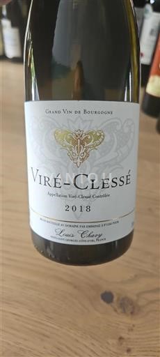 Vin Blanc sec Louis Chavy 2018 France Bourgogne Viré-clessé