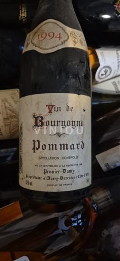 Burgund Pommard Prunier-Damy 1994