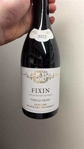 Borgonha Fixin Mongeard-Mugneret Vieille Vigne 2022