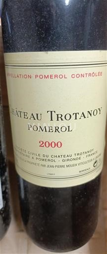 Bordeaux Pomerol Château Trotanoy 2000