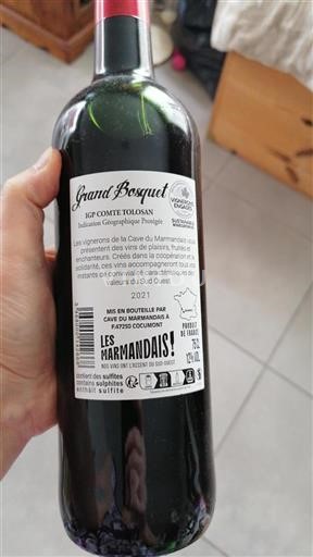 Jihozápad Comté tolosan Cave du Marmandais Grand Bosquet 2021