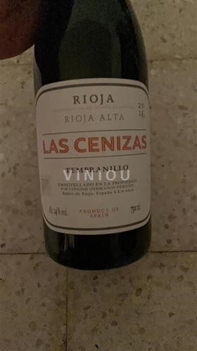 Navarre Ribera Alta Vinedos Hermanos Hernáiz Las Cenizas 2016