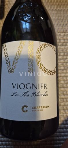 Vin Blanc sec Les Îles Blanches Chartreux 2022 France Vallée du Rhône