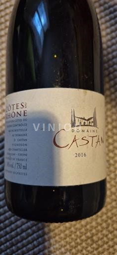 Údolí Rhôny Côtes-du-Rhône Domaine Castan 2016