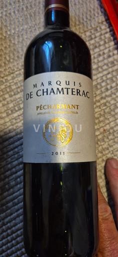 Sud-Ouest Pécharmant Marquis de Chamterac 2011