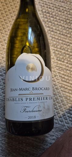 Burgund Chablis Premier Cru Jean-Marc Brocard Fourchaume 2018