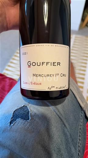 Bourgogne Ikke specificeret Premier Cru Gouffier Clos L%27%c3%89v%c3%aaque 2021