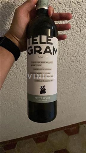 Vallese Petite Arvine Maye Telegram 2023