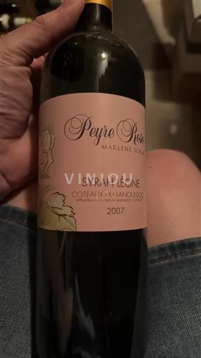 Languedoc Coteaux du Languedoc Peyre Rose Syrah Léone 2007
