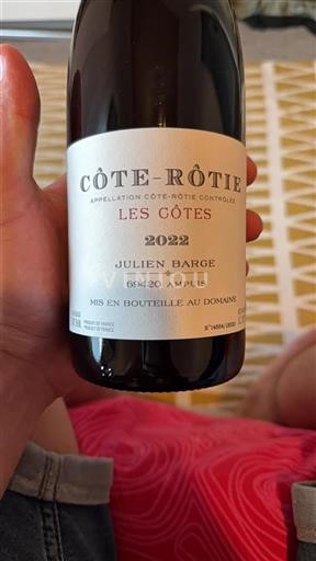 Údolí Rhôny Côte-rôtie Julien Barge Les Côtes 2022