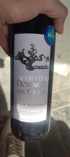 South West Côtes-du-Marmandais Domaine Des Geais 2018