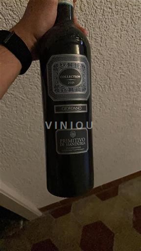 Apulia Wines Primitivo di Manduria Giordano Collection 2021