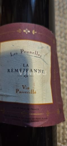 Rhônen laakso Määrittelemätön La Réméjeanne Les Prunelles Ei vuosikertaa