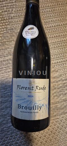 Beaujolais Brouilly Florent Rude 2014