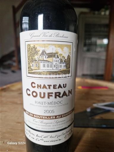 Bordeaux Haut-Médoc Cru Bourgeois Supérieur Château Coufran 2005