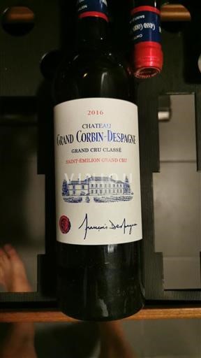 Bordeaux Saint-Émilion Grand Cru Grand Corbin-Despagne 2016
