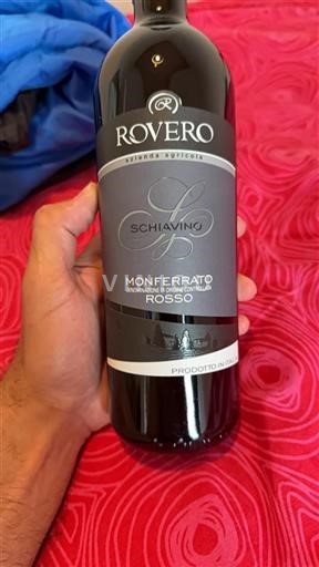 Vin Rouge sec Schiavino Rovero 2021 Italie Piémont Monferrato