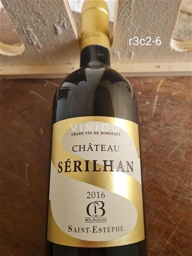 Bordeaux Saint-Estèphe Cru Bourgeois Château Sérilhan 2016