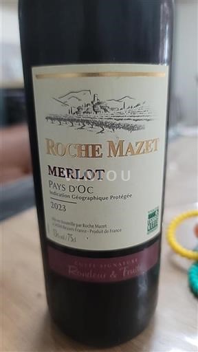 Languedoc-Roussillon Pays d'Oc Roche Mazet Rondeur & Fruité 2023